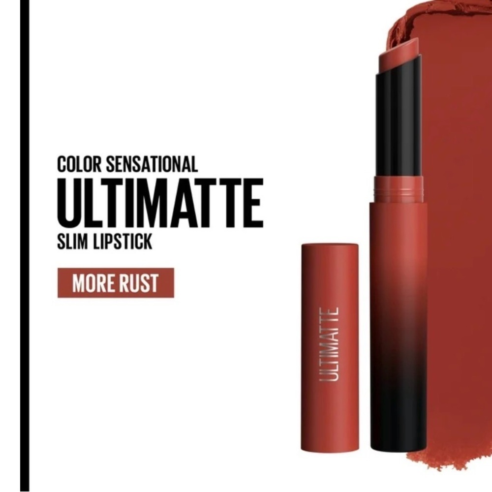 Maybelline Color Sensational Ultimatte Slim Lipstick color more rust - Picture 2 of 2